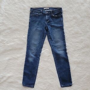 Banana Republic Skinny Ankle Medium Wash Jeans Women Size 27